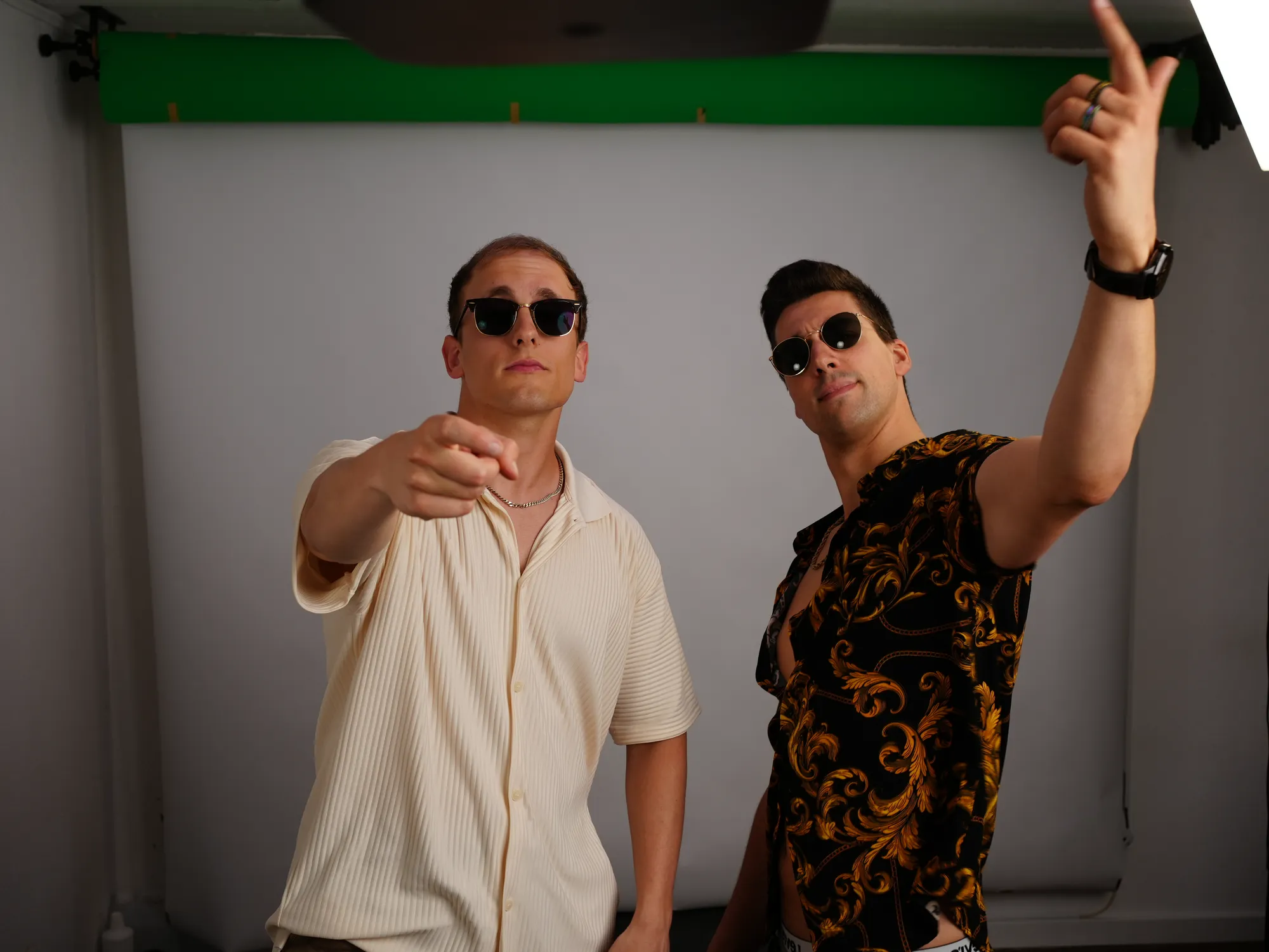 Secret VIP in a dynamic studio pose.